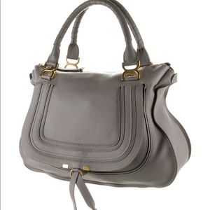 EUC large  gray Chloé Marcie bag